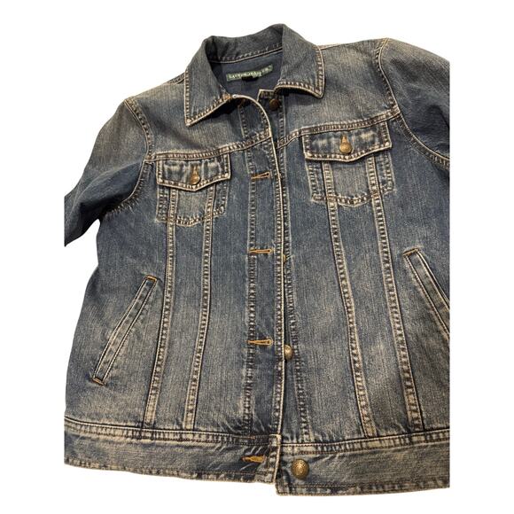 Ralph Lauren Jean jacket great blue wash size m - Picture 3 of 8